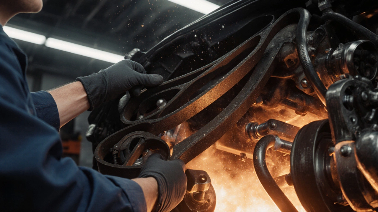 Что меняют вместе с ремнём ГРМ? Полный список деталей