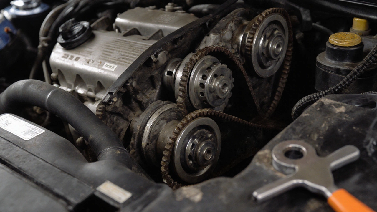 Точная установка меток фаз газораспределения на шкивах двигателя.