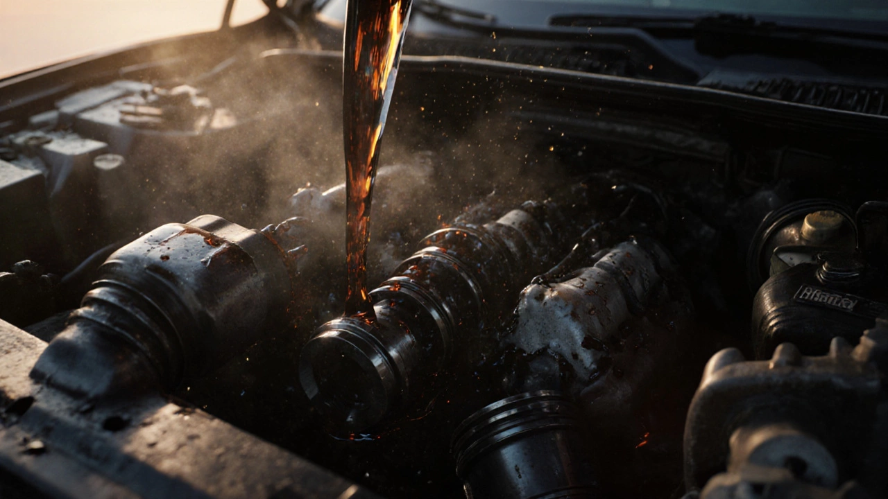 Что будет, если в старое моторное масло залить новое?